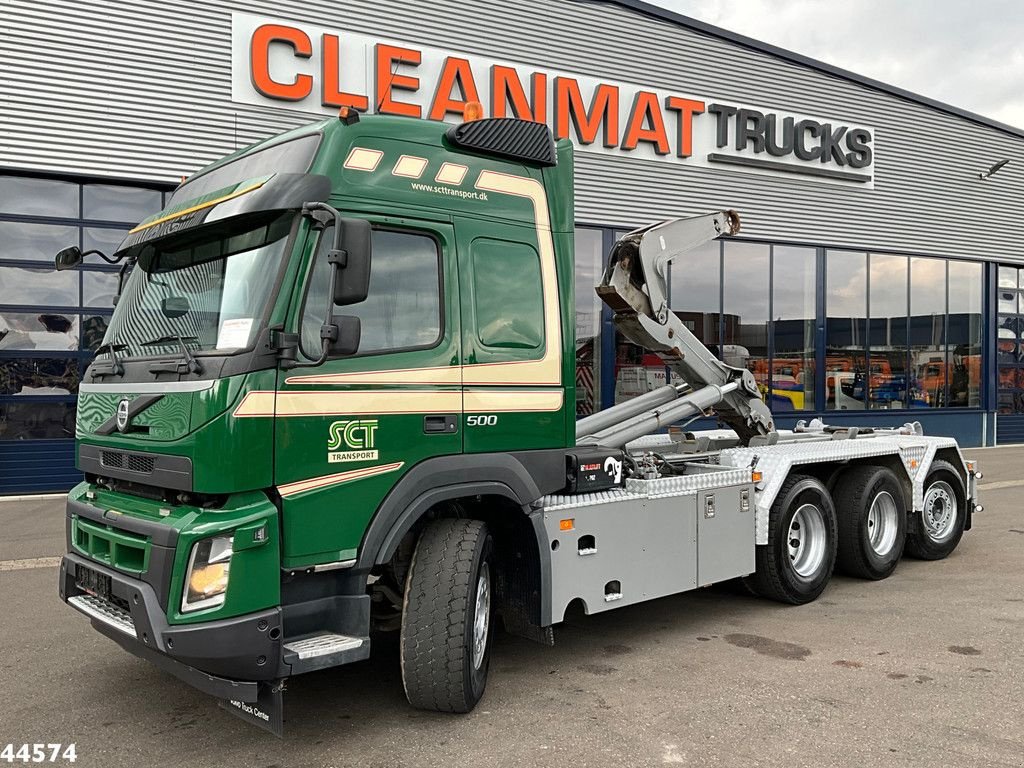 Abrollcontainer typu Volvo FMX 500 8x4 Euro 6 Hiab 26 Ton haakarmsysteem, Gebrauchtmaschine w ANDELST (Zdjęcie 2)