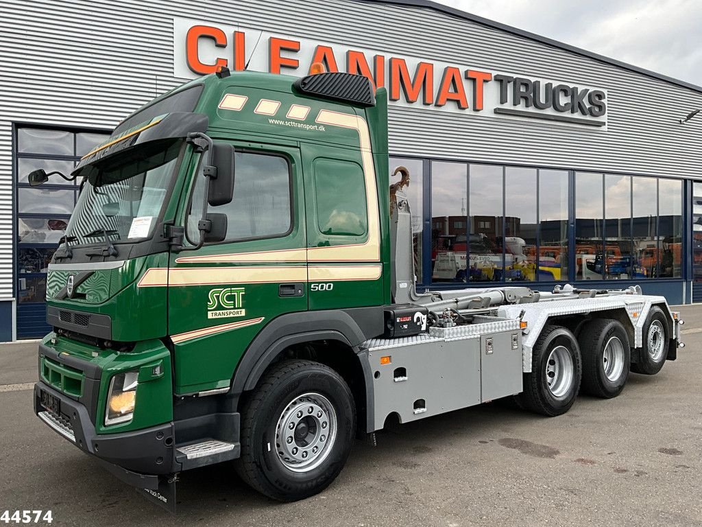 Abrollcontainer du type Volvo FMX 500 8x4 Euro 6 Hiab 26 Ton haakarmsysteem, Gebrauchtmaschine en ANDELST (Photo 3)