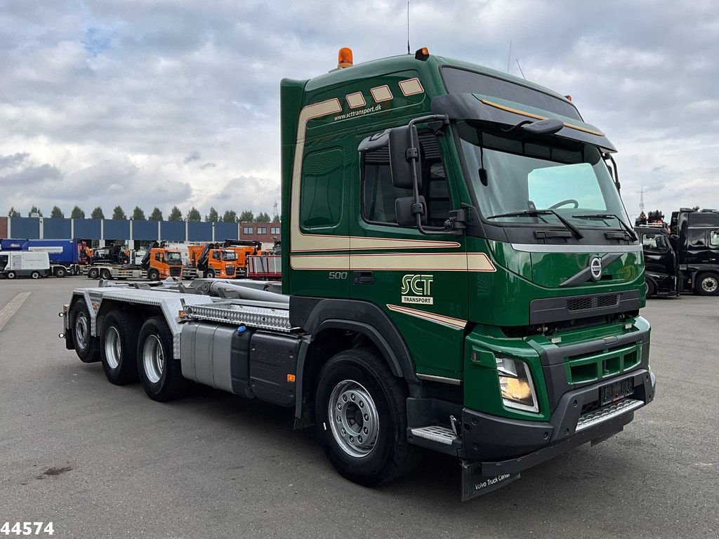 Abrollcontainer du type Volvo FMX 500 8x4 Euro 6 Hiab 26 Ton haakarmsysteem, Gebrauchtmaschine en ANDELST (Photo 4)