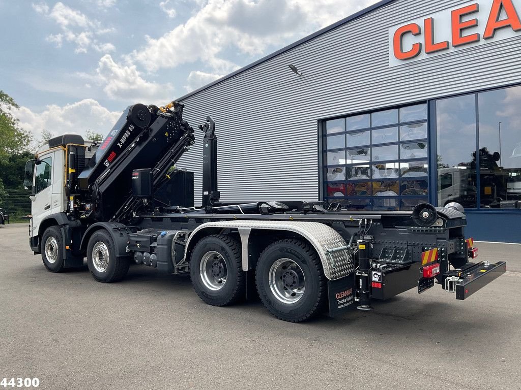 Abrollcontainer van het type Volvo FMX 500 8x4 Euro 6 Hiab 65 Tonmeter laadkraan + Multilift 25 Ton, Gebrauchtmaschine in ANDELST (Foto 2)