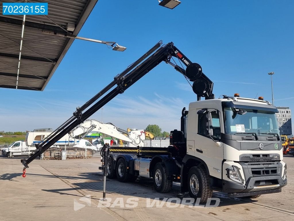 Abrollcontainer типа Volvo FMX 500 8X4 HIAB X-HiDuo 228 E-6 Kran + 25t Hooklift Euro 6, Neumaschine в Veghel (Фотография 11)