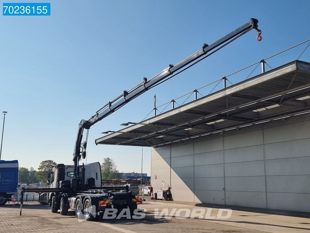 Abrollcontainer a típus Volvo FMX 500 8X4 HIAB X-HiDuo 228 E-6 Kran + 25t Hooklift Euro 6, Neumaschine ekkor: Veghel (Kép 10)