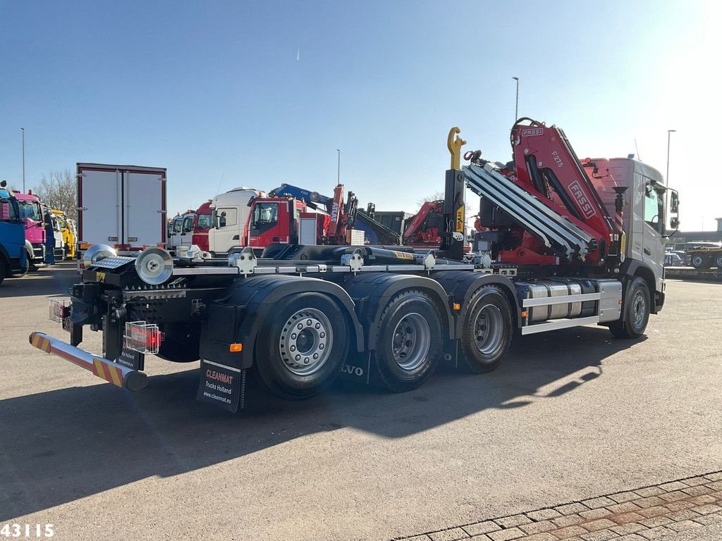 Abrollcontainer des Typs Volvo FMX 500 8x4 Tridem Fassi 27 Tonmeter laadkraan NEW AND UNUSED!, Gebrauchtmaschine in ANDELST (Bild 4)