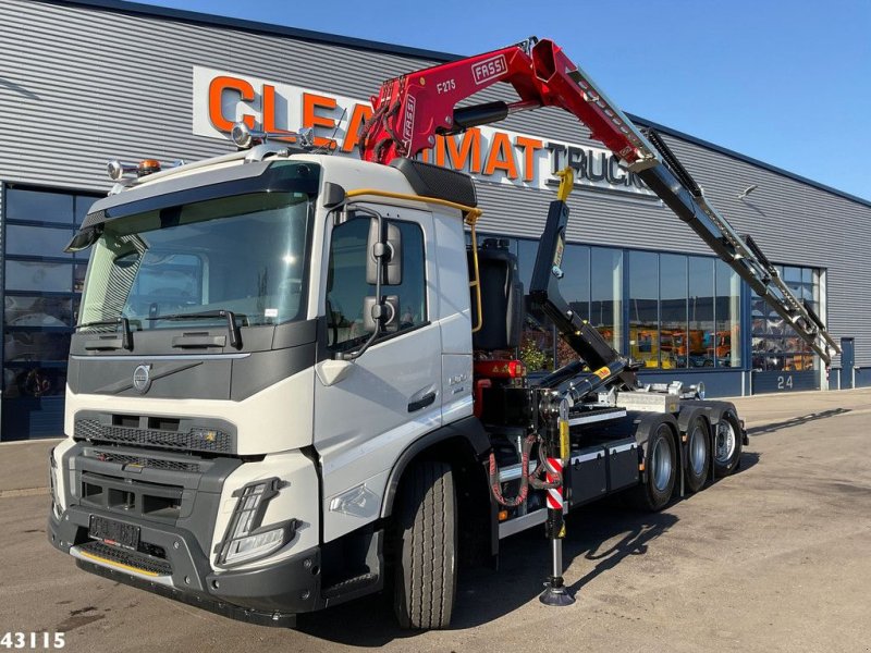 Abrollcontainer of the type Volvo FMX 500 8x4 Tridem Fassi 27 Tonmeter laadkraan NEW AND UNUSED!, Neumaschine in ANDELST (Picture 1)