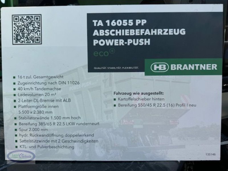 Abschiebewagen typu Brantner TA 15066 PP, Neumaschine w Münzkirchen (Zdjęcie 5)