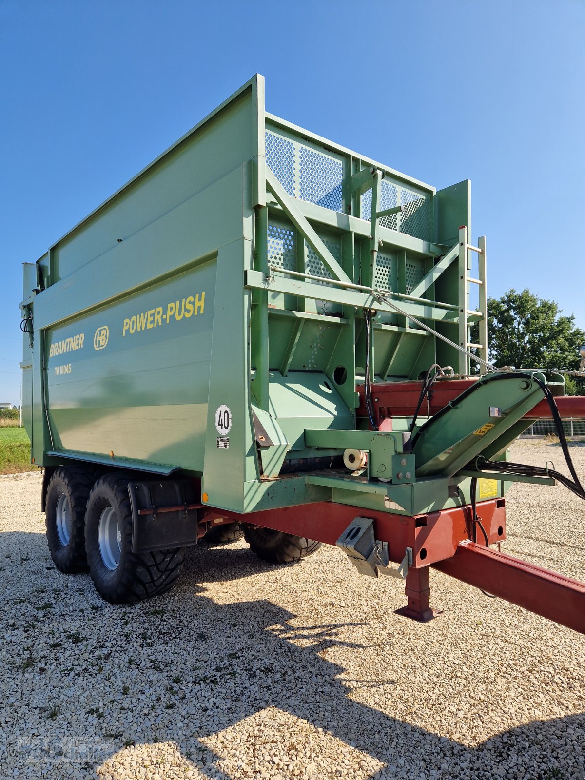 Abschiebewagen van het type Brantner TA 18045 Power Push, Gebrauchtmaschine in Monheim (Foto 1)