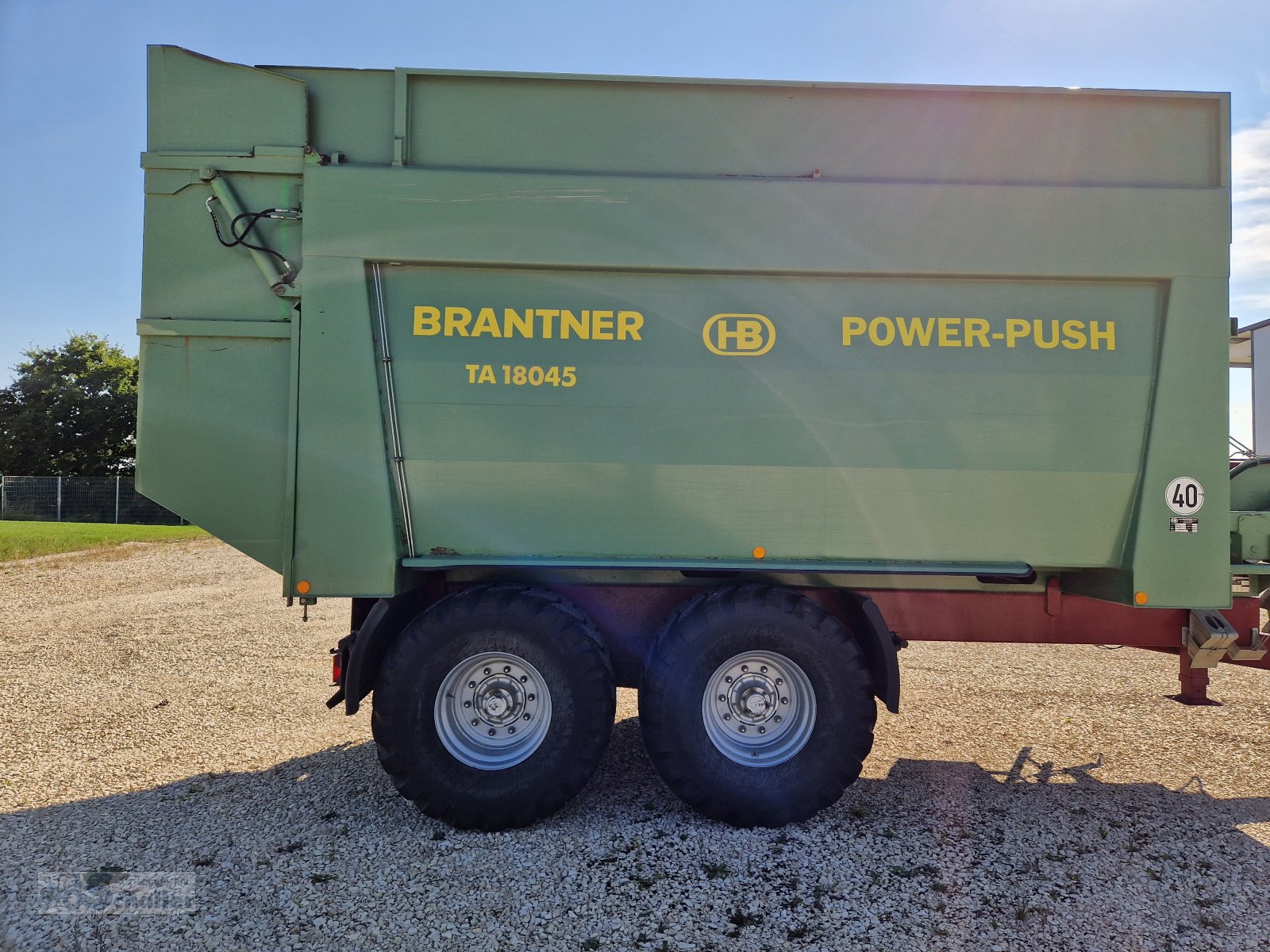 Abschiebewagen van het type Brantner TA 18045 Power Push, Gebrauchtmaschine in Monheim (Foto 2)