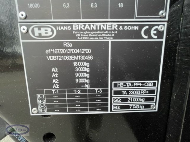 Abschiebewagen des Typs Brantner TA 23063 PP+, Neumaschine in Münzkirchen (Bild 10)