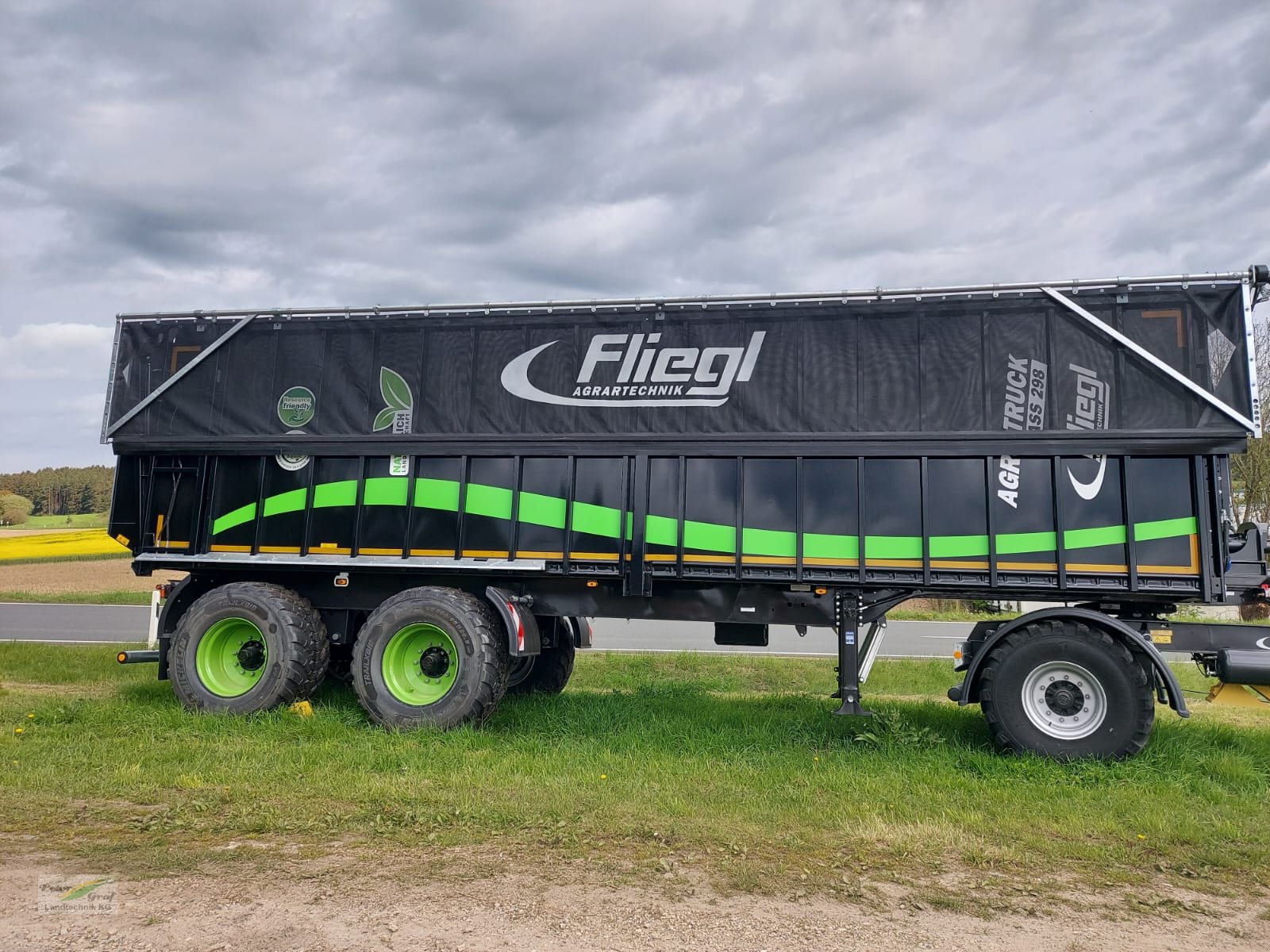 Abschiebewagen του τύπου Fliegl ASS 298 Agro Truck, Neumaschine σε Pegnitz-Bronn (Φωτογραφία 2)