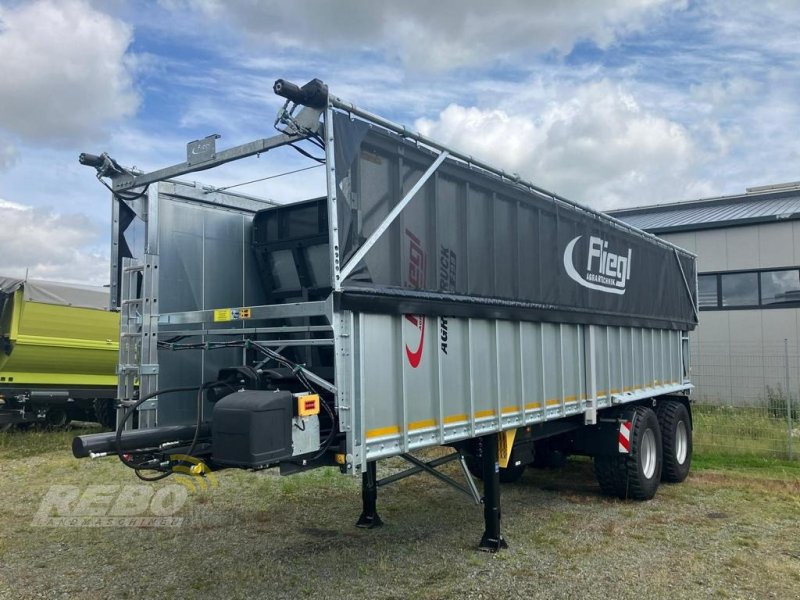 Abschiebewagen du type Fliegl ASS 298, Neumaschine en Dätgen