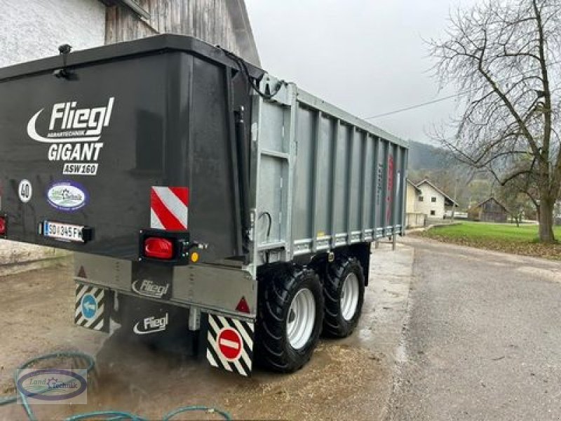 Abschiebewagen van het type Fliegl ASW 160  Fox, Gebrauchtmaschine in Münzkirchen (Foto 4)