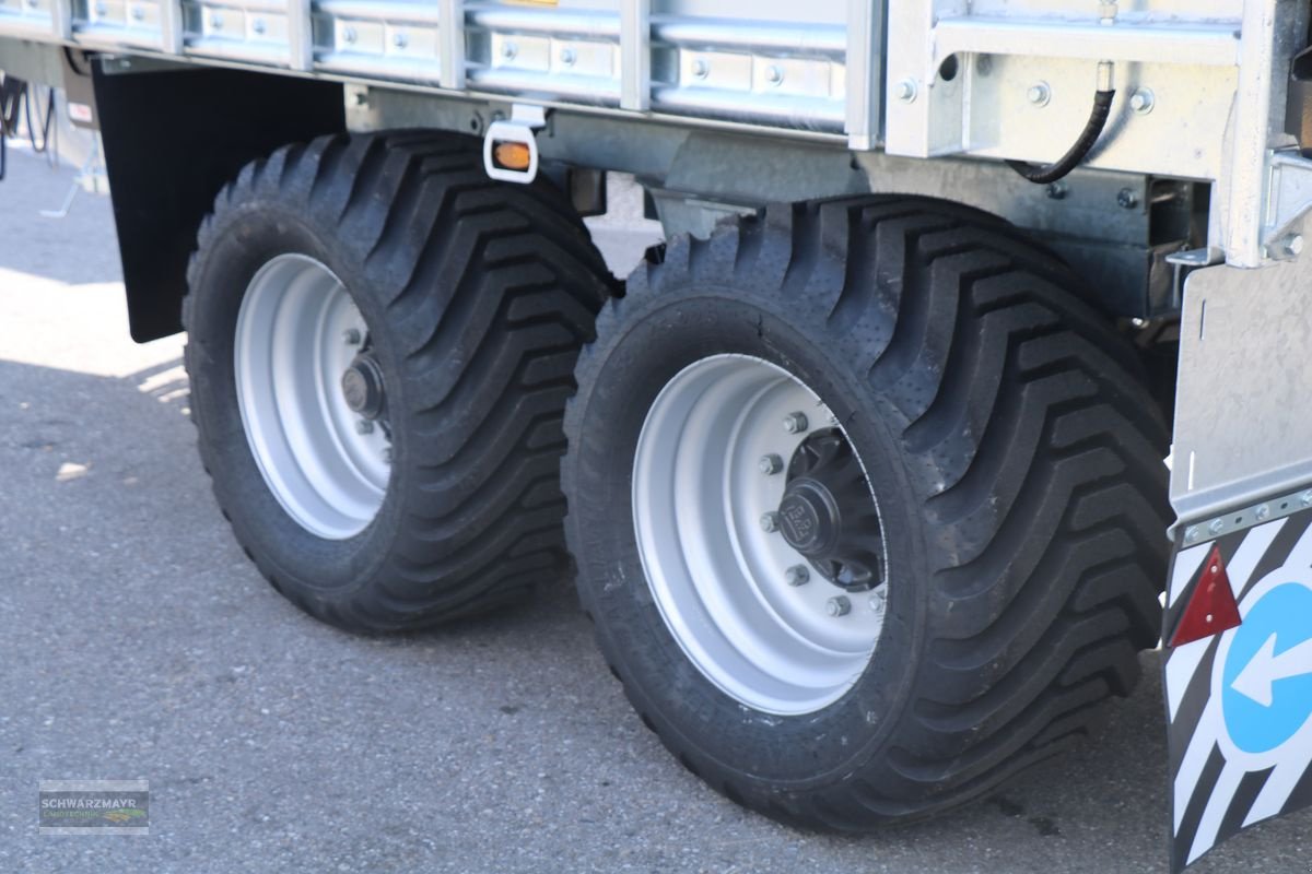 Abschiebewagen van het type Fliegl ASW 160  Fox, Neumaschine in Gampern (Foto 9)