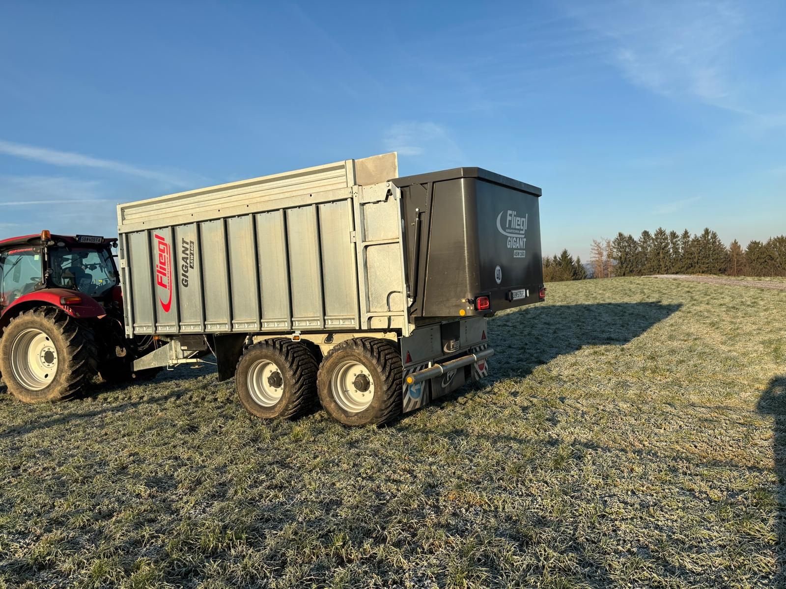 Abschiebewagen от тип Fliegl ASW 160, Gebrauchtmaschine в Saxen (Снимка 2)