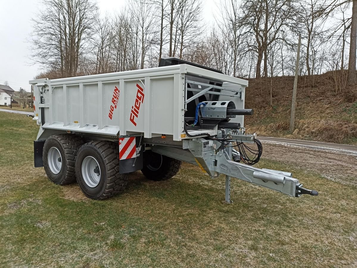 Abschiebewagen van het type Fliegl ASW 248 Stone BIG RUN, Neumaschine in Grünbach (Foto 1)