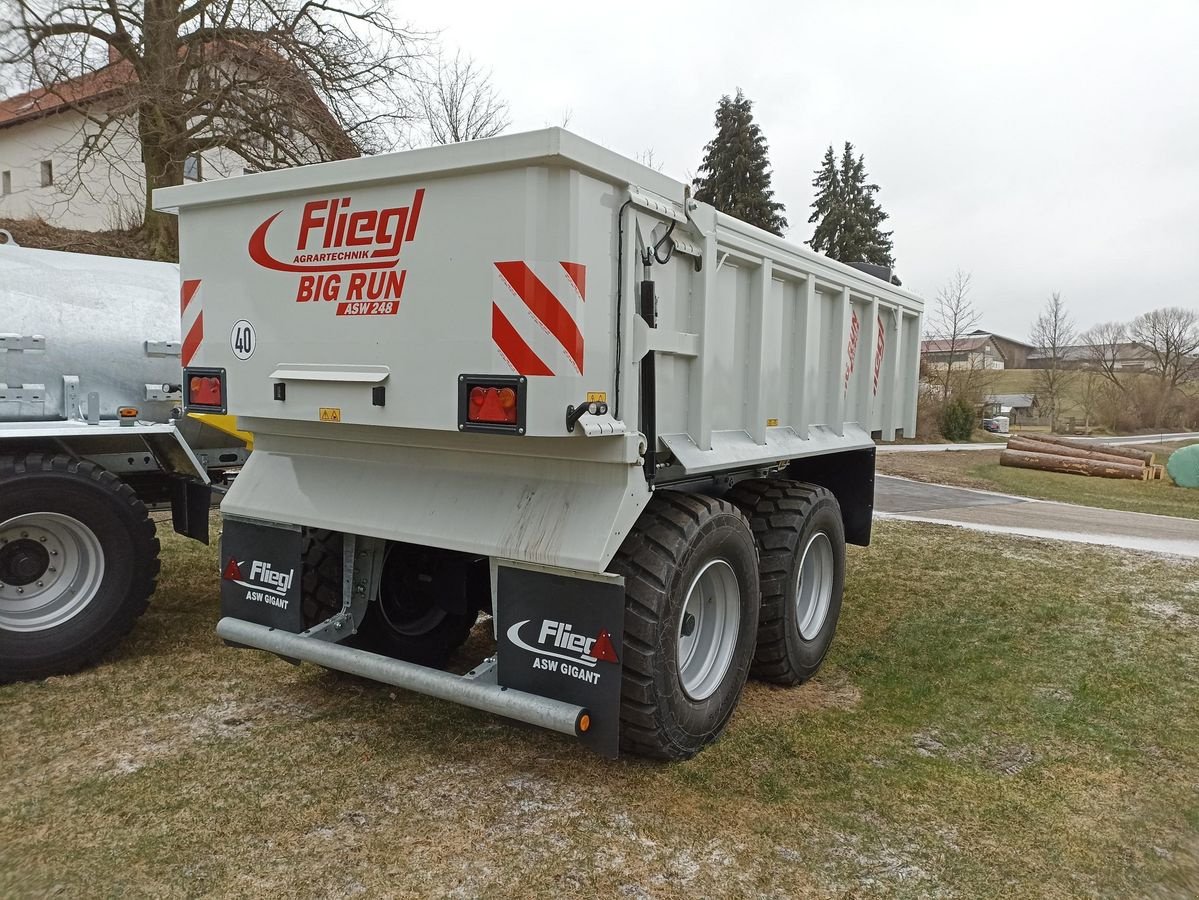 Abschiebewagen van het type Fliegl ASW 248 Stone BIG RUN, Neumaschine in Grünbach (Foto 7)