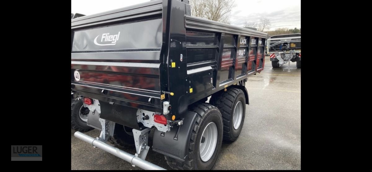 Abschiebewagen del tipo Fliegl ASW 252 Black Bull, Neumaschine In Niederkappel (Immagine 4)