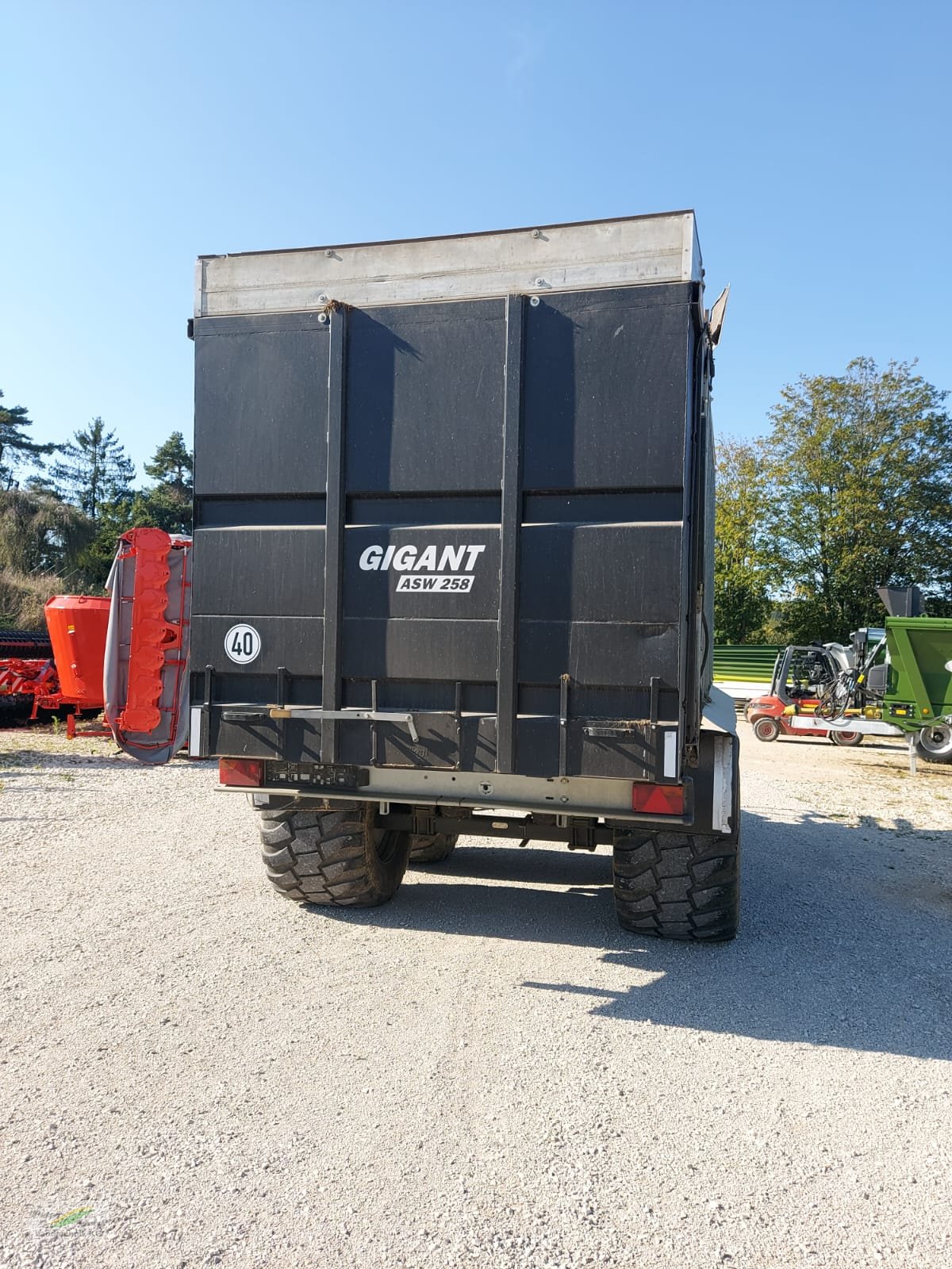 Abschiebewagen del tipo Fliegl ASW 258 Wechselfahrgestell, Gebrauchtmaschine en Pegnitz-Bronn (Imagen 5)