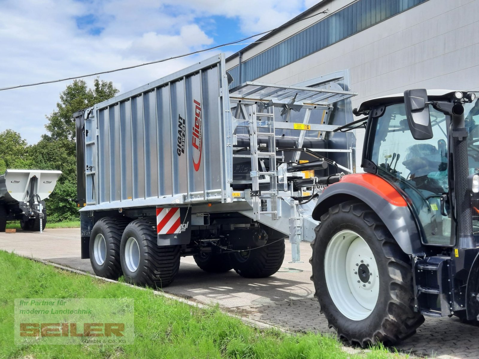 Abschiebewagen tipa Fliegl ASW 261 C FOX 30m³, Neumaschine u Ansbach (Slika 1)