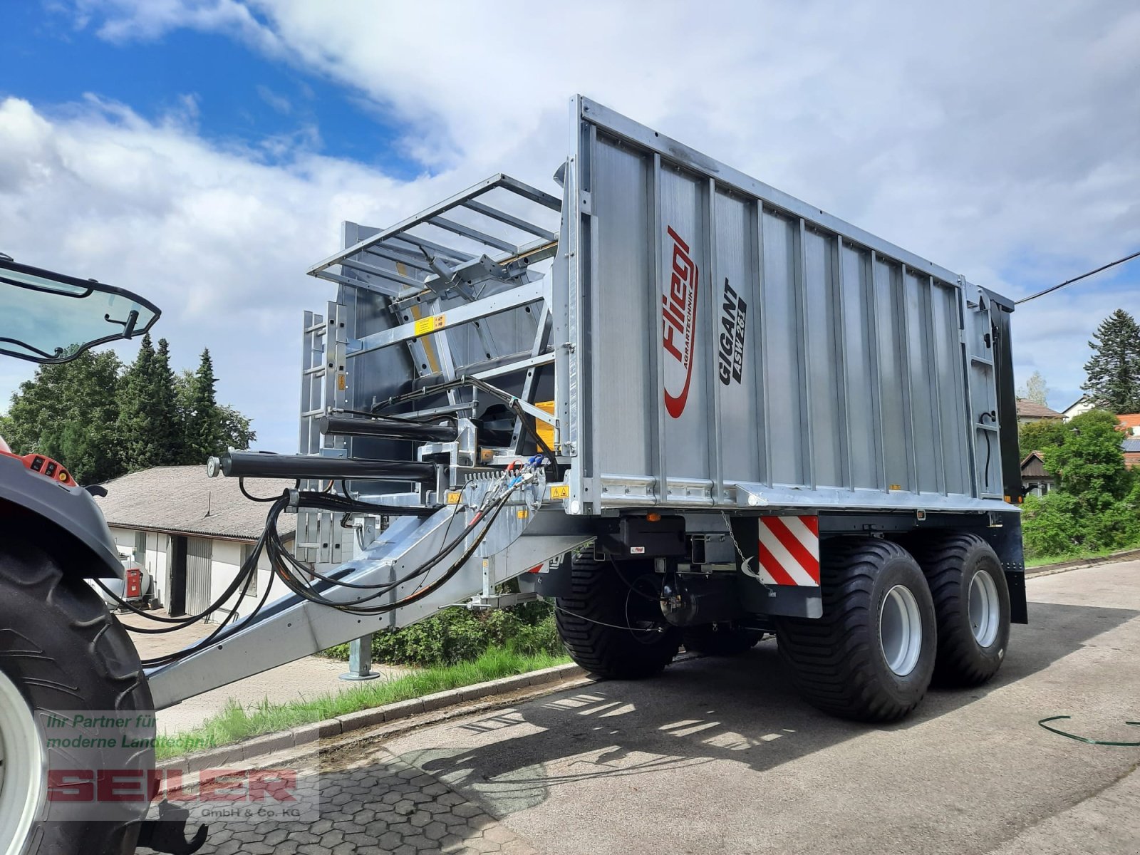 Abschiebewagen του τύπου Fliegl ASW 261 C FOX 30m³, Neumaschine σε Ansbach (Φωτογραφία 2)