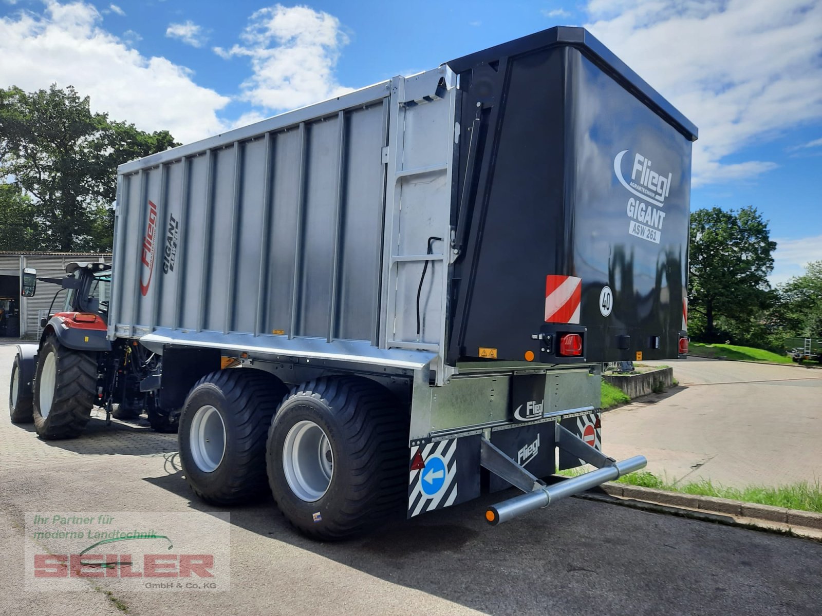 Abschiebewagen του τύπου Fliegl ASW 261 C FOX 30m³, Neumaschine σε Ansbach (Φωτογραφία 4)