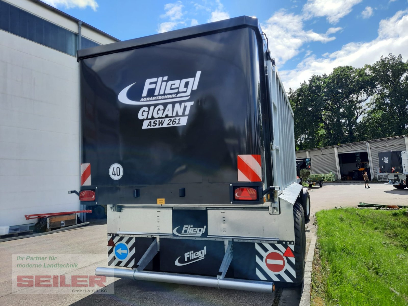 Abschiebewagen a típus Fliegl ASW 261 C FOX 30m³, Neumaschine ekkor: Ansbach (Kép 5)