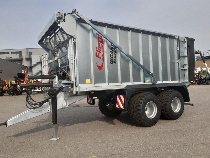 Abschiebewagen del tipo Fliegl ASW 261 Compact FOX, Neumaschine en Wallern (Imagen 1)