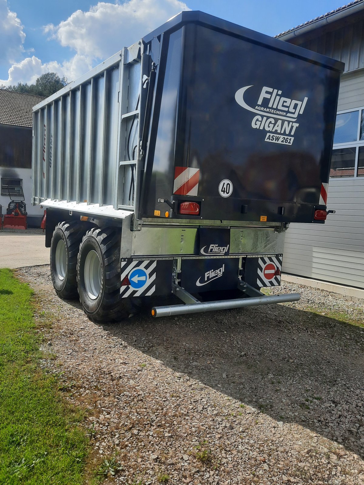 Abschiebewagen tip Fliegl ASW 261 Fox, Neumaschine in Cham (Poză 4)