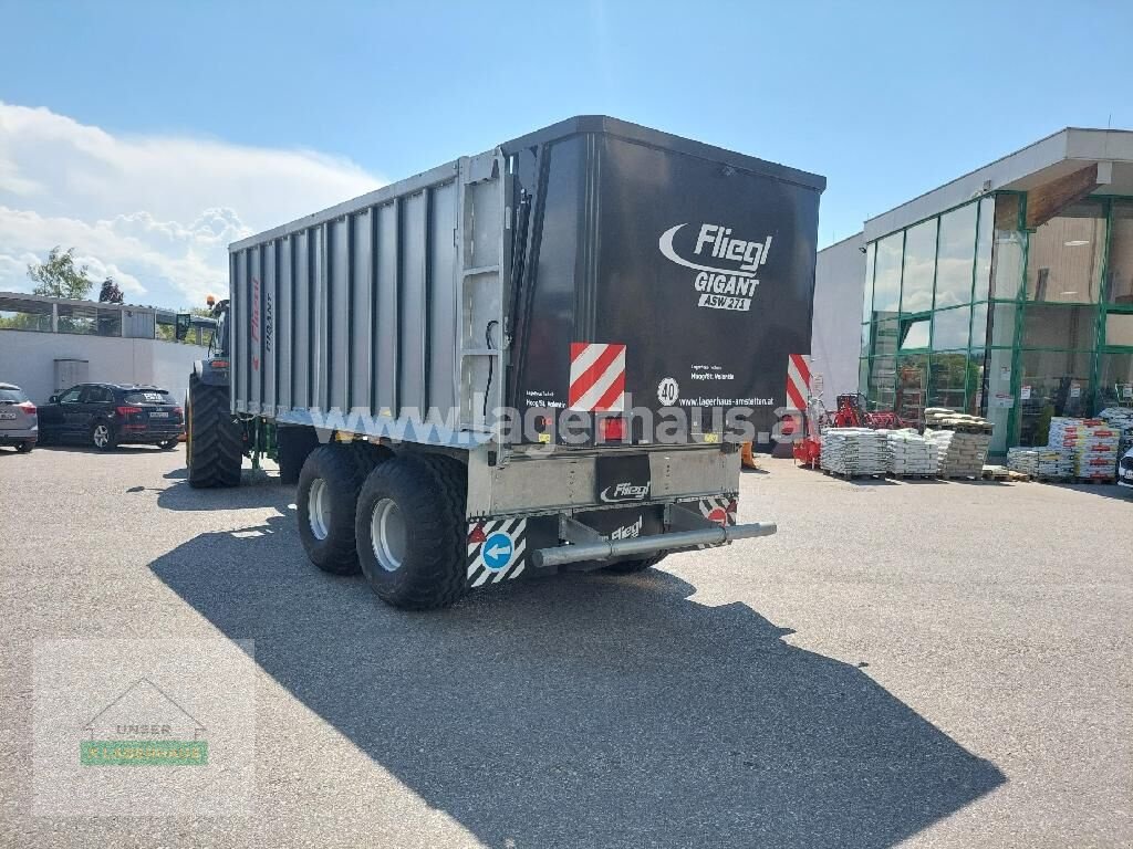 Abschiebewagen del tipo Fliegl ASW 271 COMPACT FOX, Gebrauchtmaschine en Haag (Imagen 9)