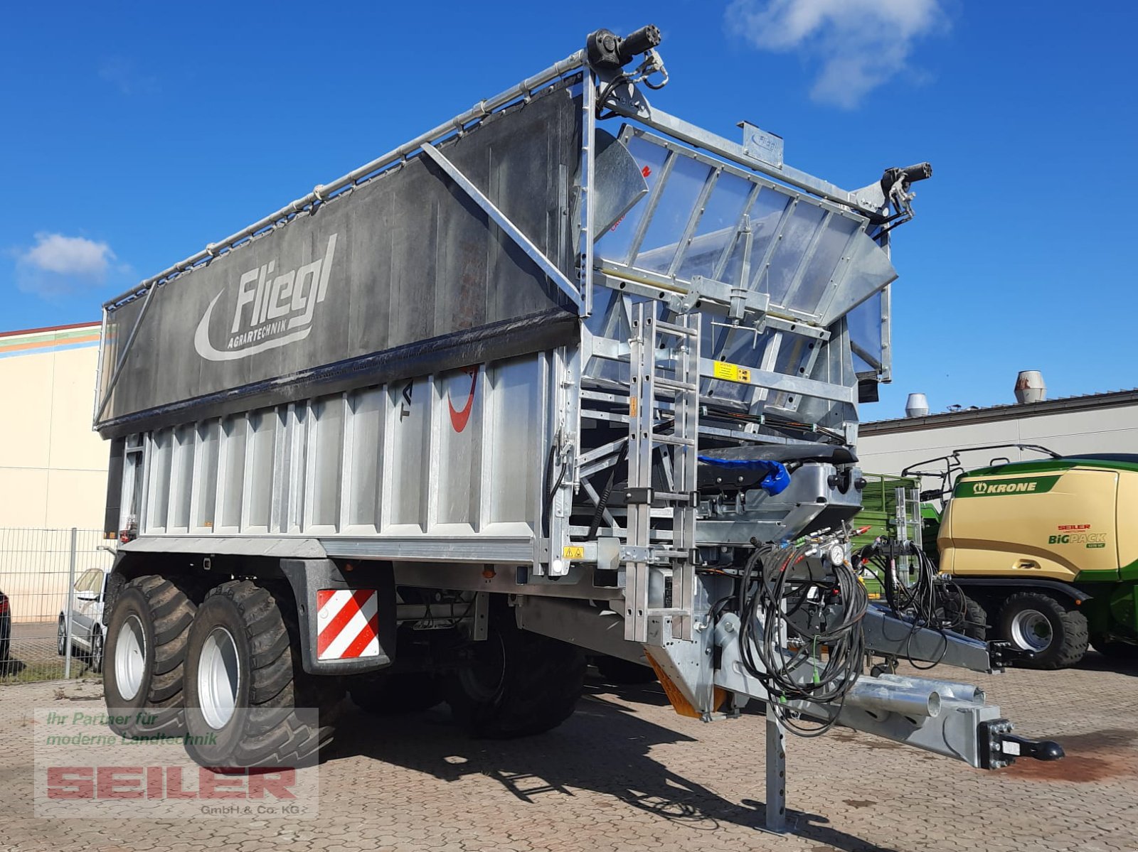 Abschiebewagen от тип Fliegl ASW 271 TAURUS FOX 40m³ + Top Lift Light, Gebrauchtmaschine в Burghaslach (Снимка 1)