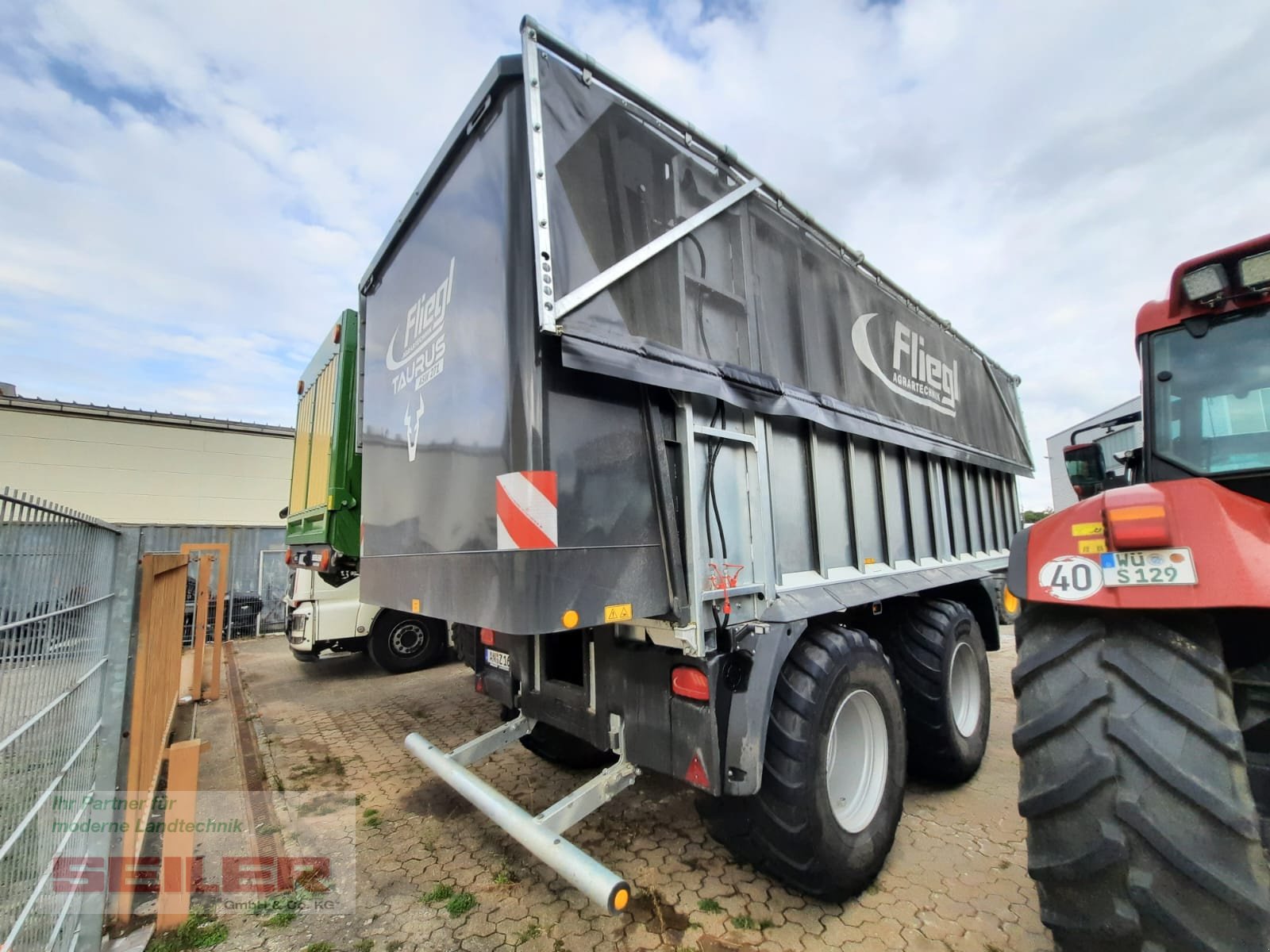 Abschiebewagen tip Fliegl ASW 271 TAURUS FOX 40m³ + Top Lift Light, Gebrauchtmaschine in Burghaslach (Poză 5)