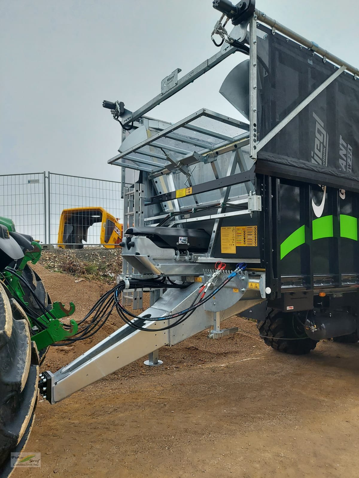 Abschiebewagen del tipo Fliegl ASW 271C Profi-Line, Neumaschine en Pegnitz-Bronn (Imagen 3)