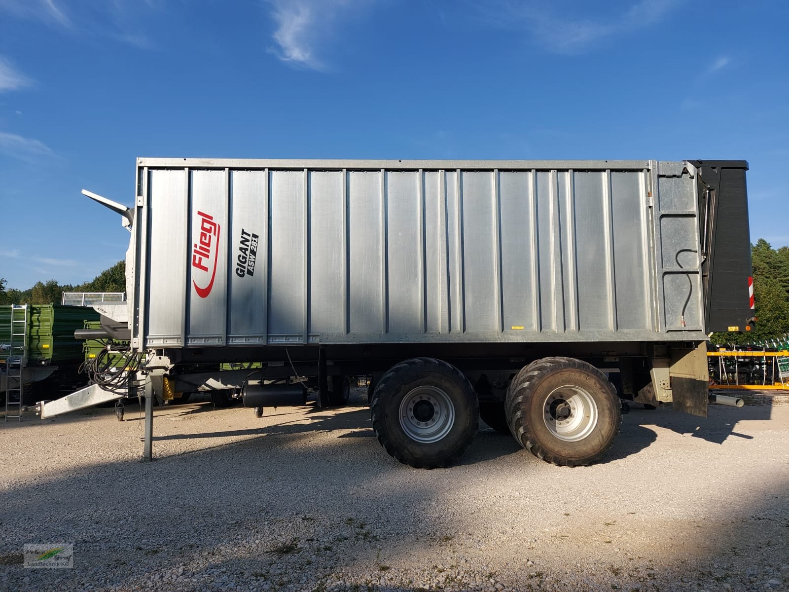 Abschiebewagen a típus Fliegl ASW 281 Gigant  45m3, Gebrauchtmaschine ekkor: Pegnitz-Bronn (Kép 3)