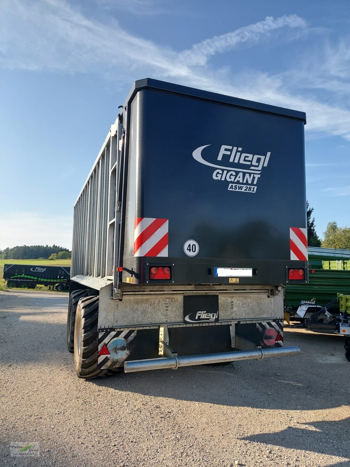 Abschiebewagen a típus Fliegl ASW 281 Gigant  45m3, Gebrauchtmaschine ekkor: Pegnitz-Bronn (Kép 8)