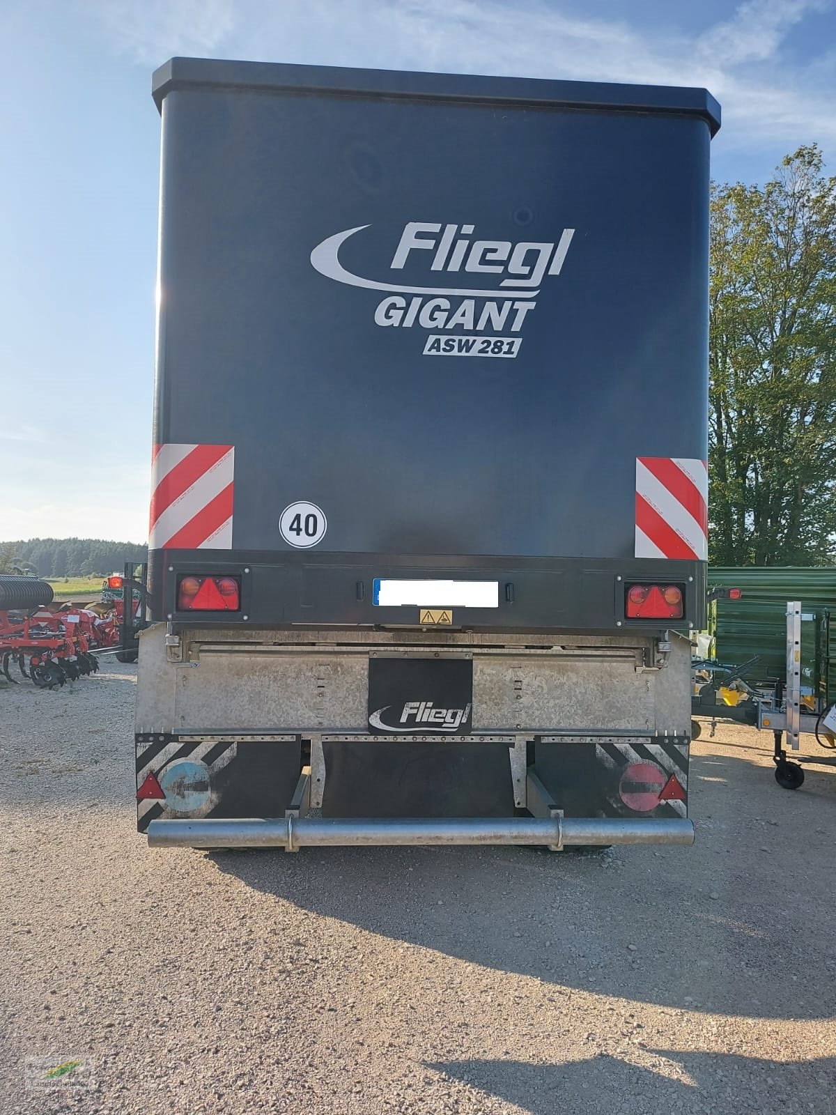 Abschiebewagen tipa Fliegl ASW 281 Gigant  45m3, Gebrauchtmaschine u Pegnitz-Bronn (Slika 9)