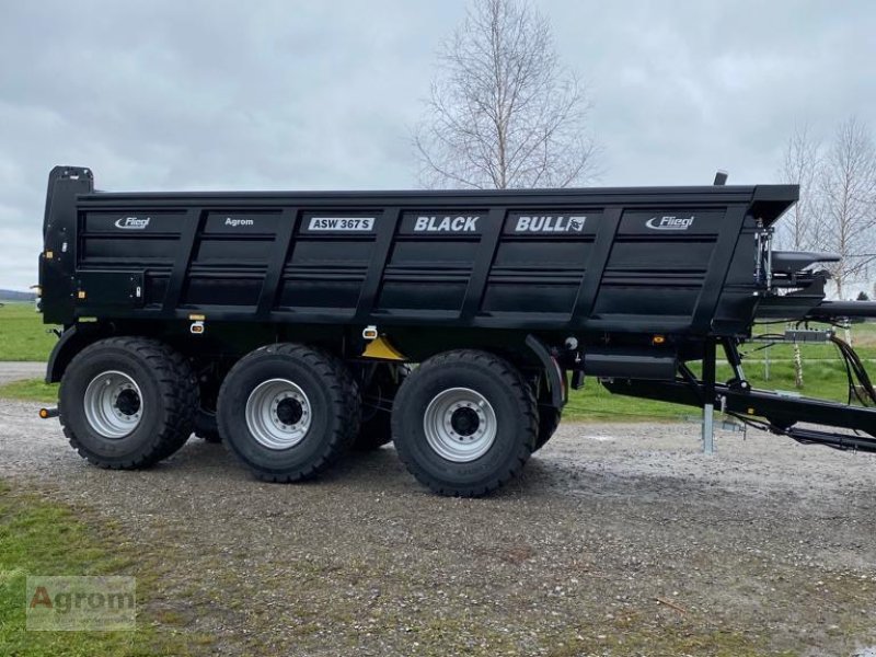 Abschiebewagen tipa Fliegl ASW 367 BlackBull, Neumaschine u Riedhausen (Slika 1)