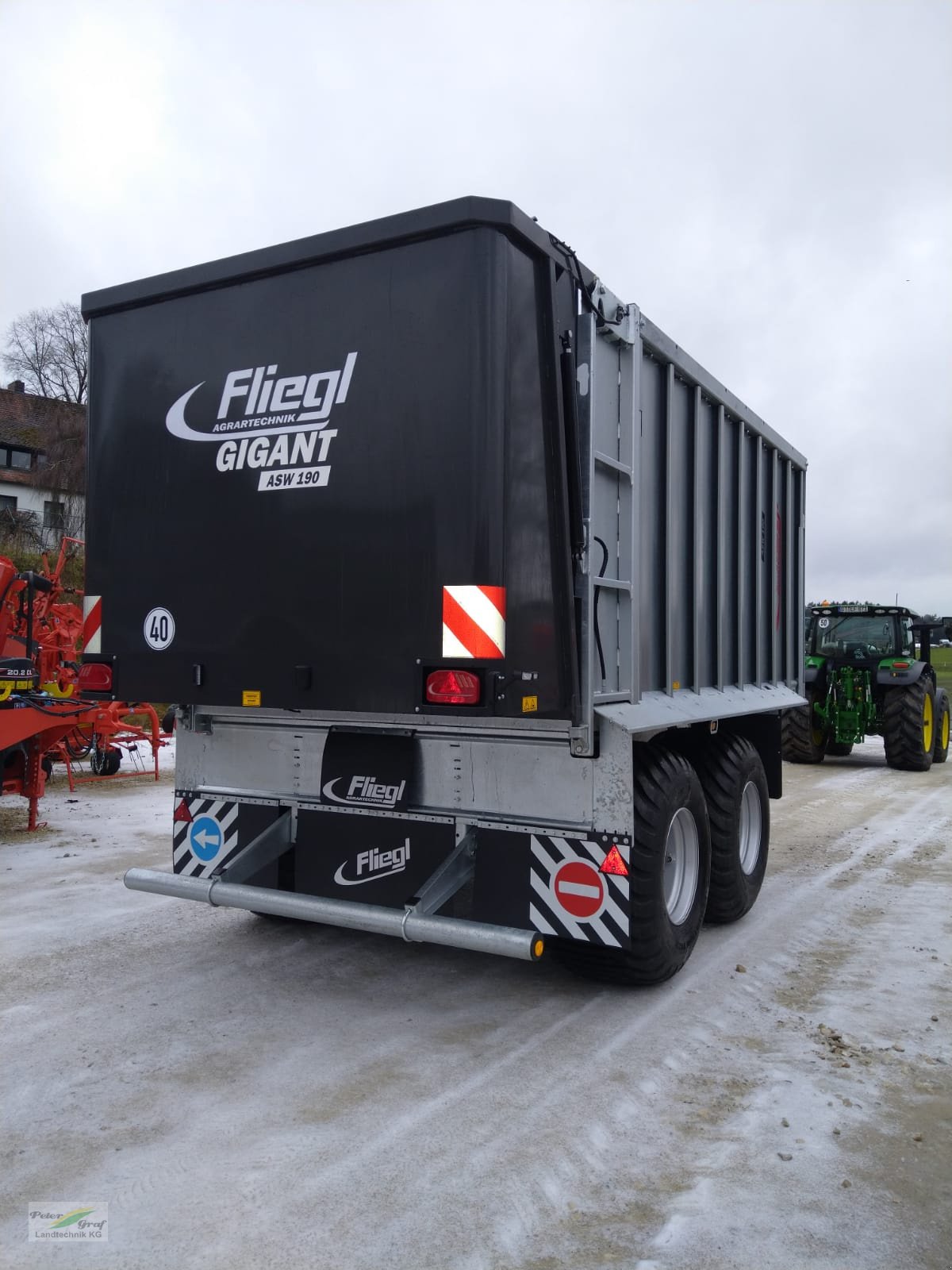 Abschiebewagen typu Fliegl ASW190 Compact Sonderaktion, Neumaschine w Pegnitz-Bronn (Zdjęcie 5)