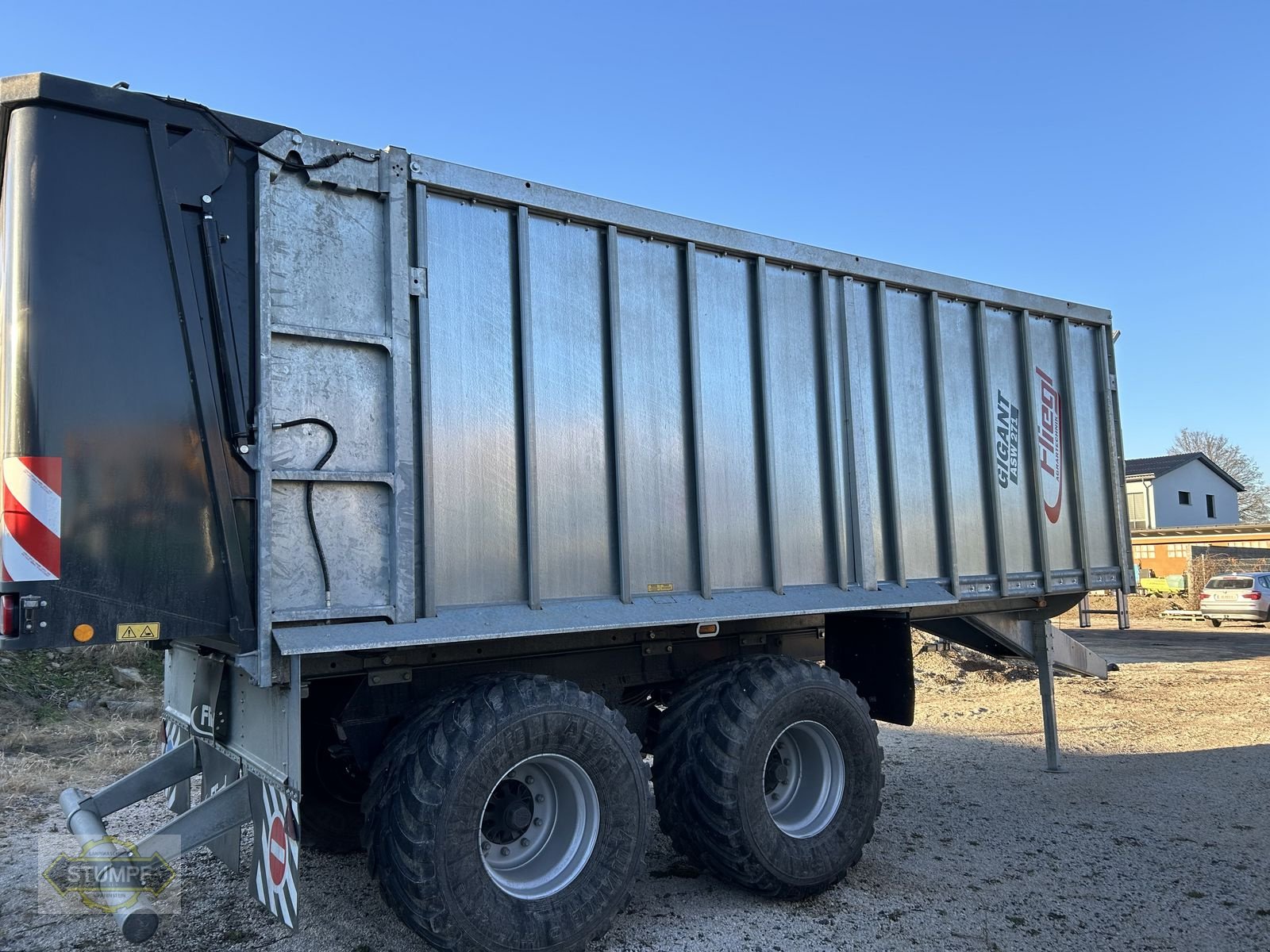 Abschiebewagen del tipo Fliegl ASW271C, Gebrauchtmaschine en Grafenstein (Imagen 2)