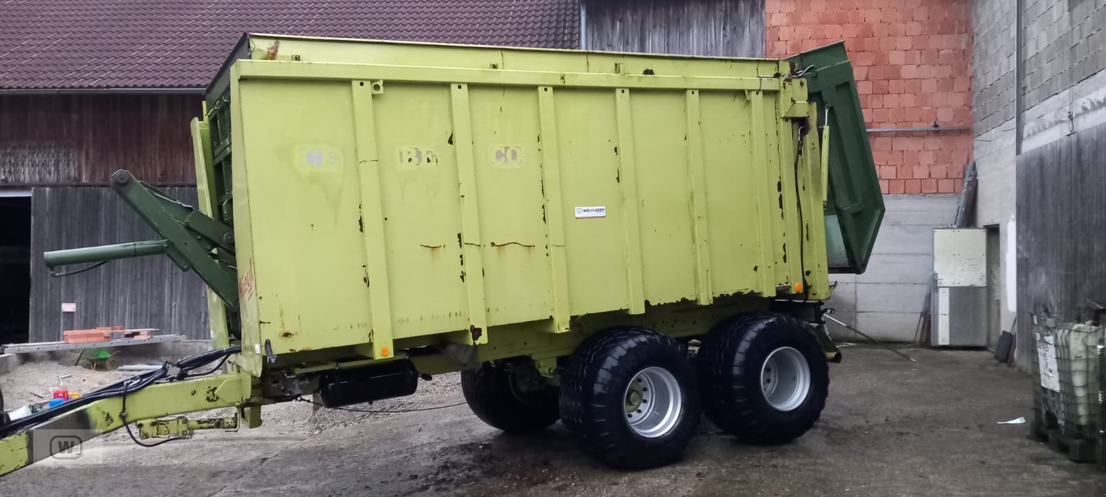 Abschiebewagen des Typs Fliegl AW200, Gebrauchtmaschine in Zell an der Pram (Bild 8)