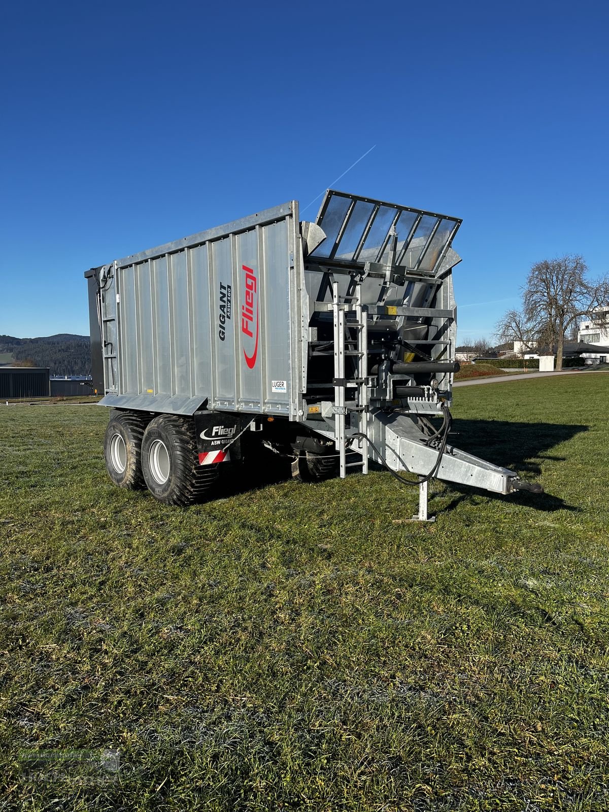 Abschiebewagen za tip Fliegl Gigant ASW 160, Gebrauchtmaschine u Kronstorf (Slika 1)