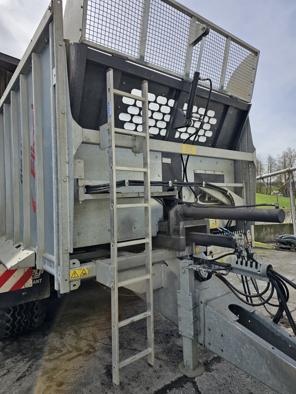 Abschiebewagen типа Fliegl Gigant ASW 256, Gebrauchtmaschine в Bad Birnbach (Фотография 3)