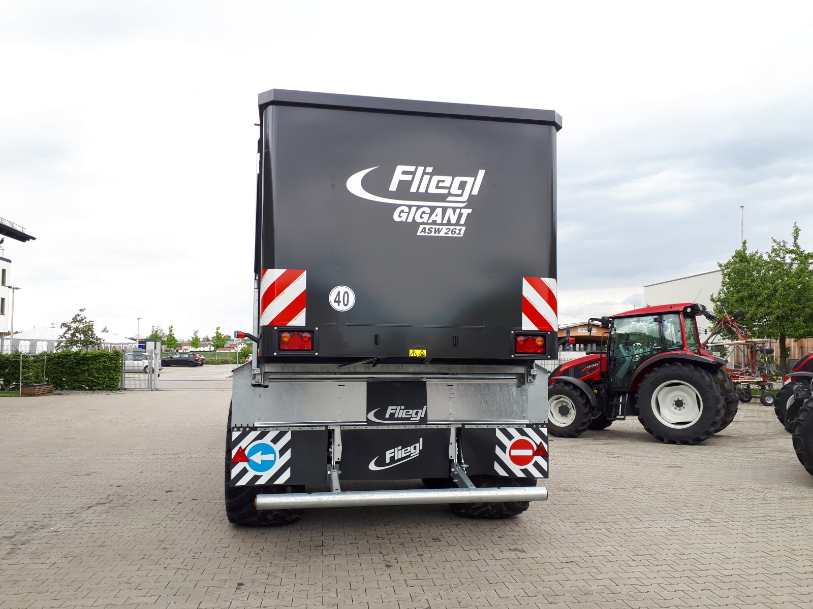 Abschiebewagen typu Fliegl Gigant ASW 261, Neumaschine v Deggendorf (Obrázek 4)