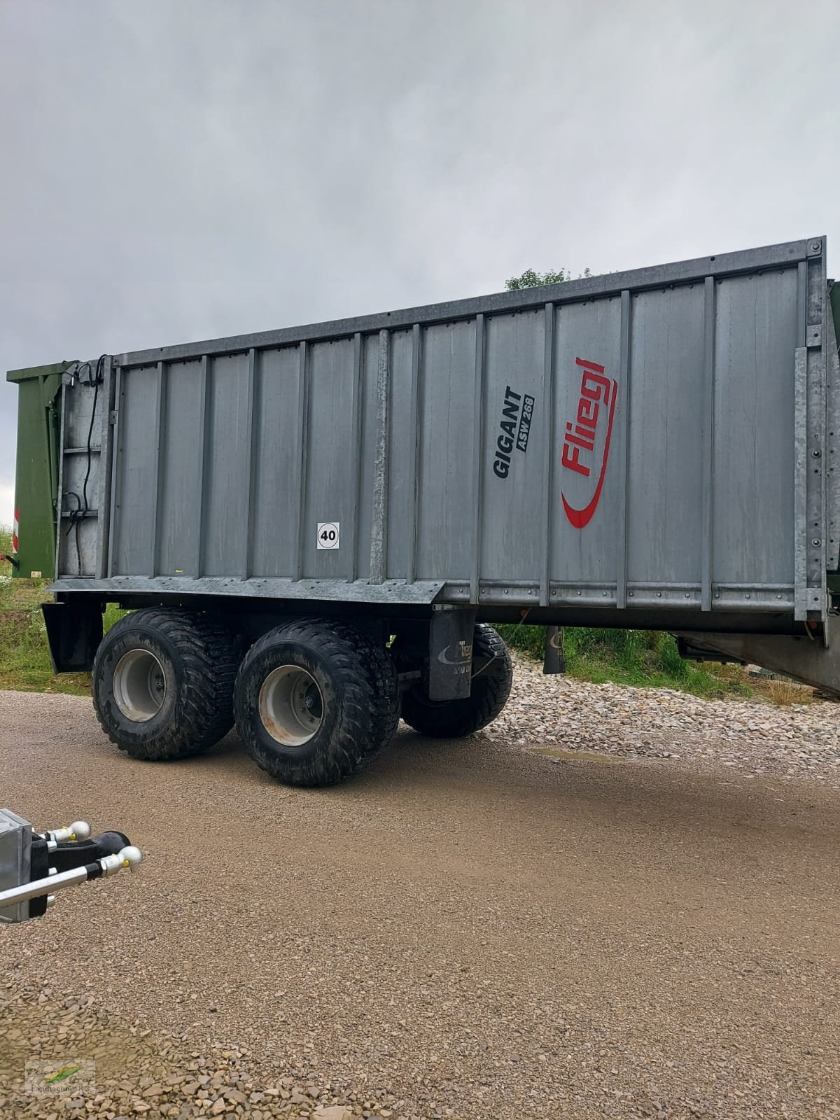 Abschiebewagen des Typs Fliegl Gigant ASW 268, Gebrauchtmaschine in Pegnitz-Bronn (Bild 3)