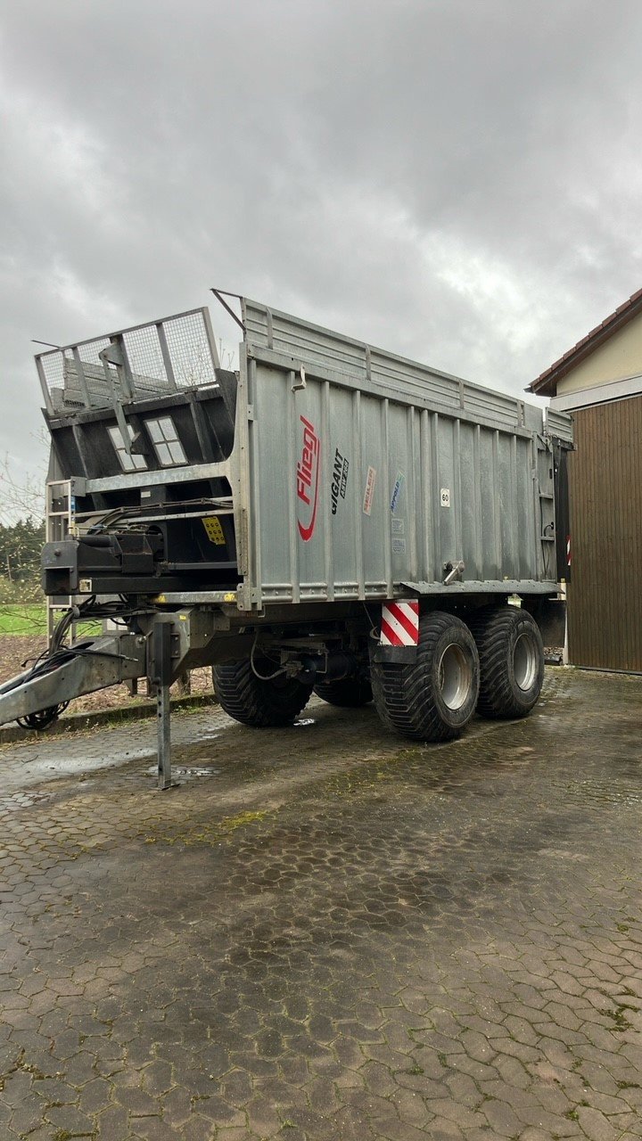 Abschiebewagen del tipo Fliegl Gigant ASW 268, Gebrauchtmaschine en Herrieden (Imagen 1)