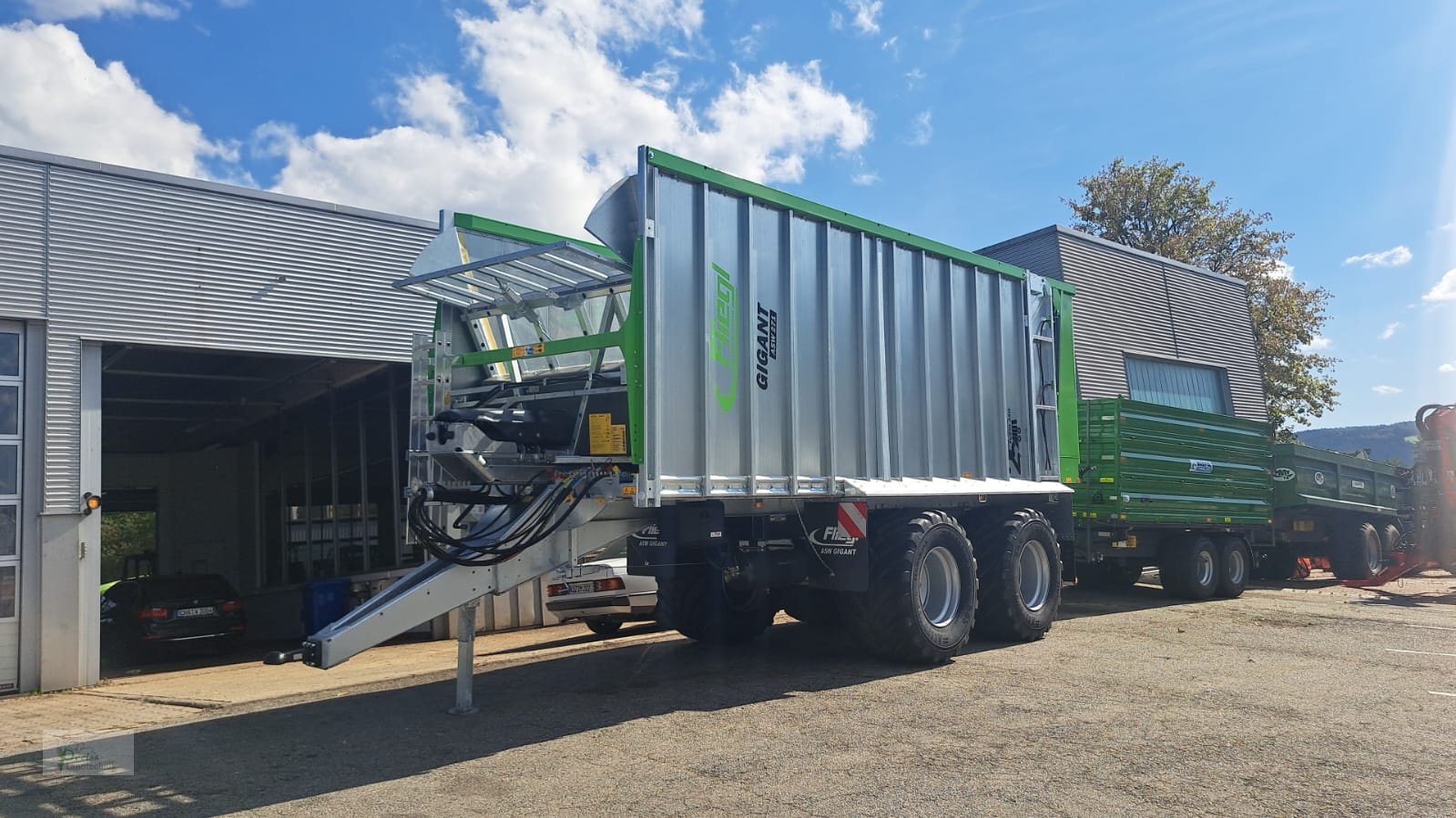 Abschiebewagen tip Fliegl Gigant ASW 271 C, Neumaschine in Bad Kötzting (Poză 2)