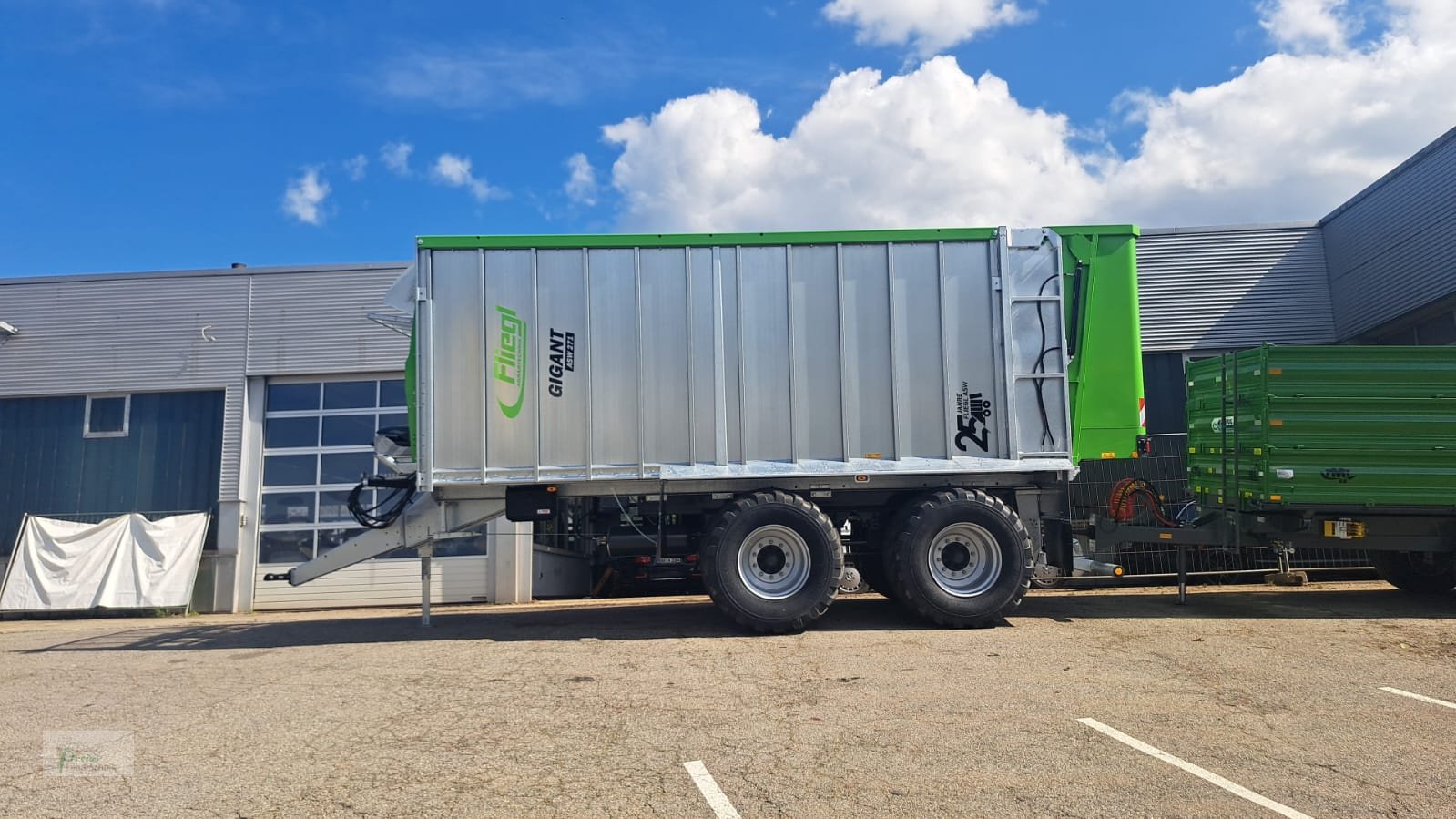 Abschiebewagen tip Fliegl Gigant ASW 271 C, Neumaschine in Bad Kötzting (Poză 3)