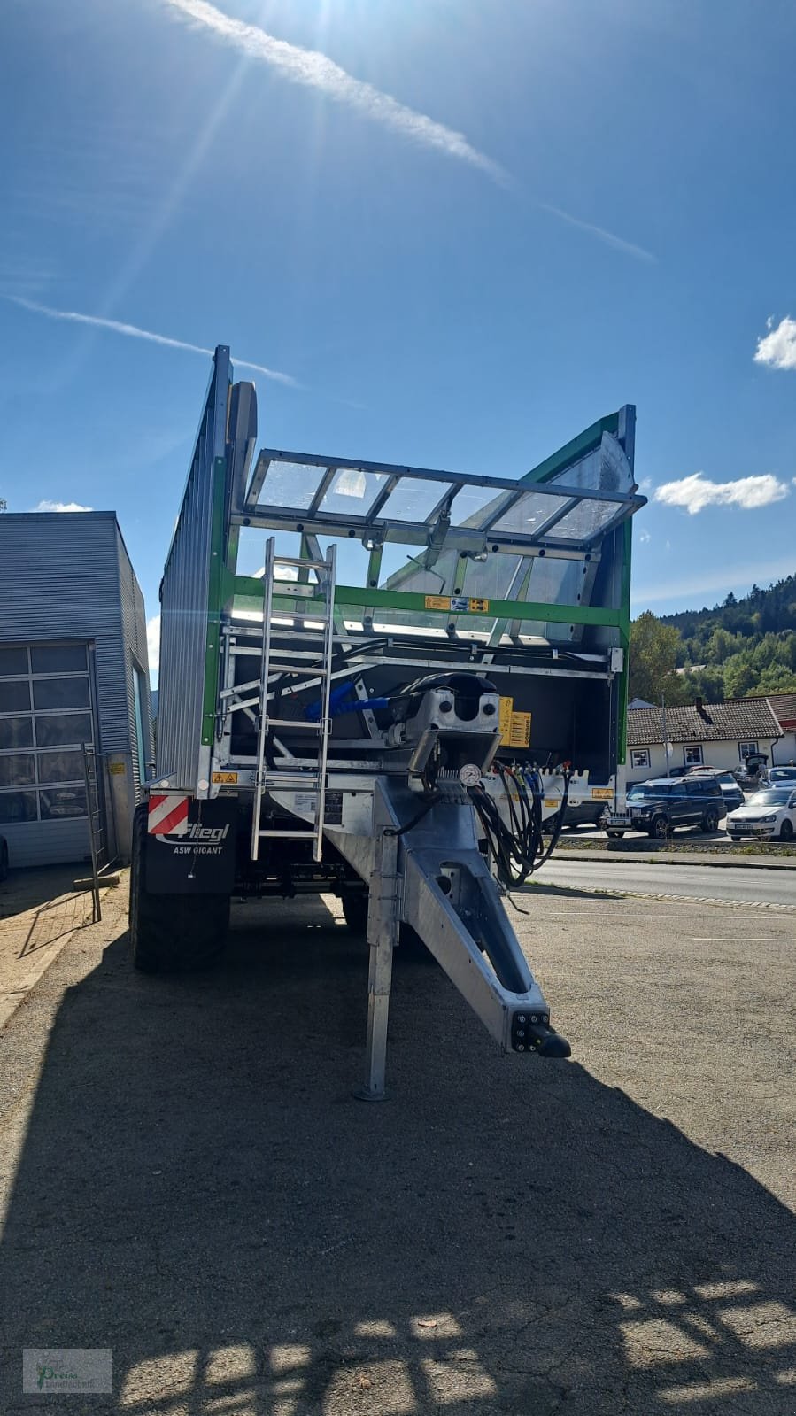 Abschiebewagen tip Fliegl Gigant ASW 271 C, Neumaschine in Bad Kötzting (Poză 5)