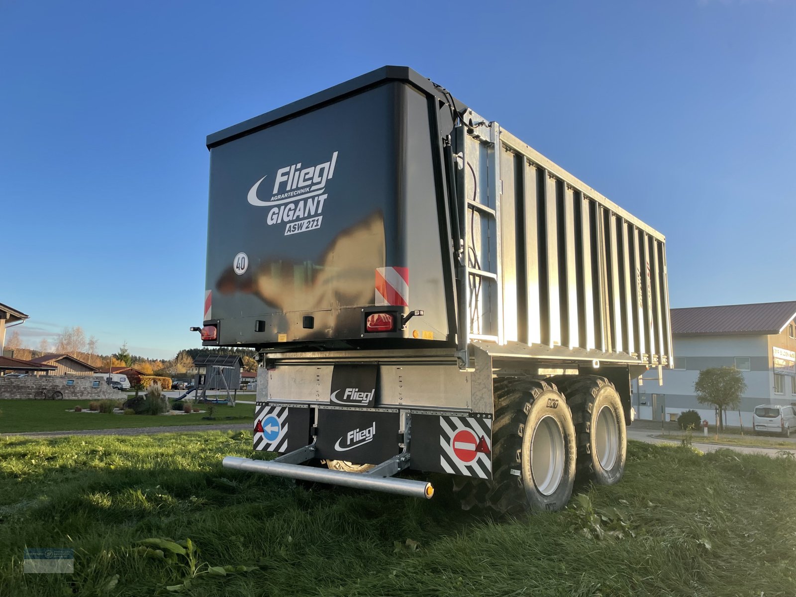 Abschiebewagen typu Fliegl Gigant ASW 271 C, Neumaschine v Schnaitsee (Obrázek 4)