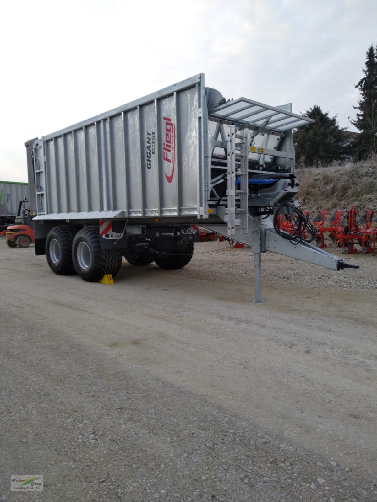 Abschiebewagen a típus Fliegl Gigant ASW 271 C, Neumaschine ekkor: Pegnitz-Bronn (Kép 2)