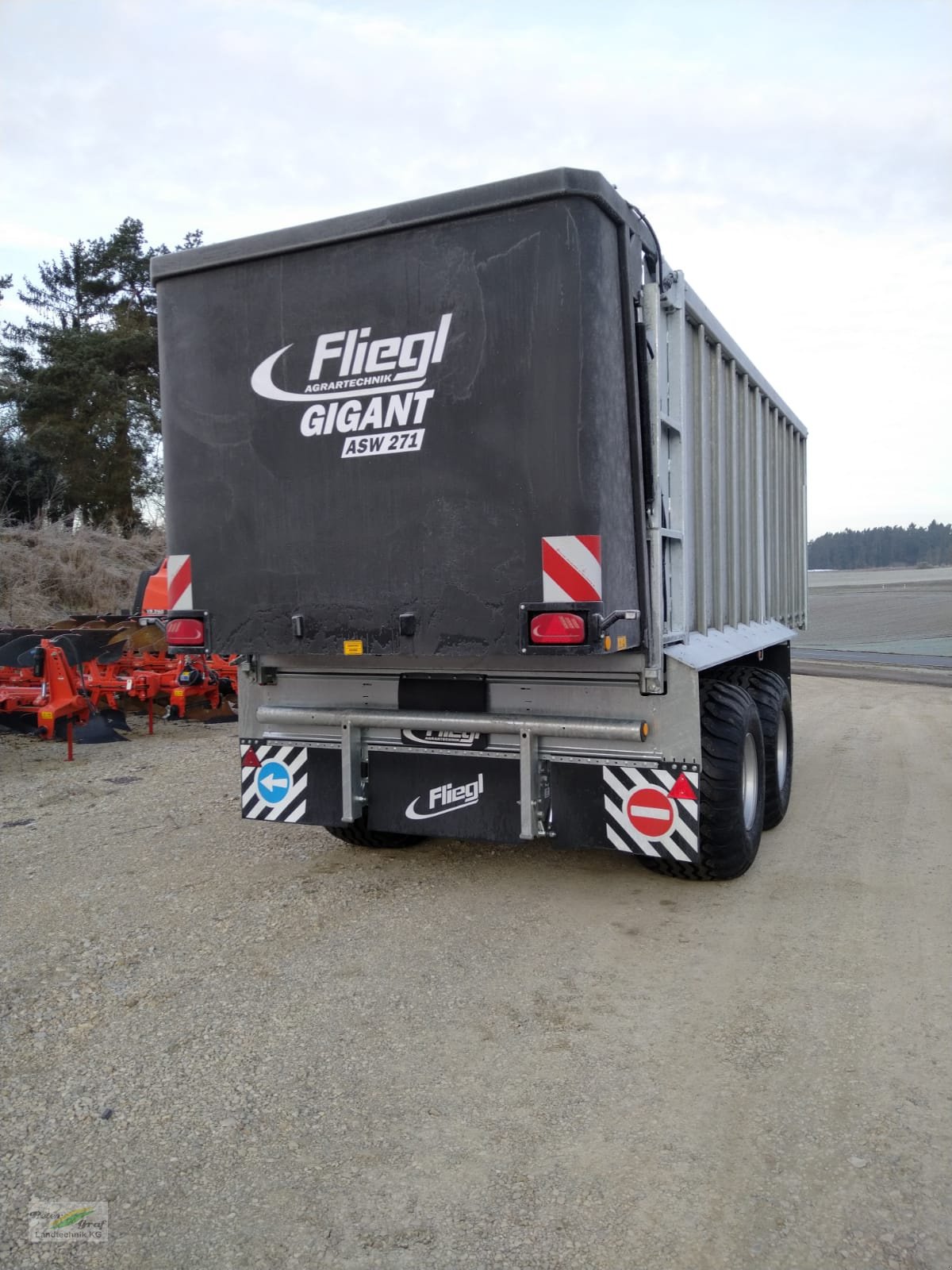 Abschiebewagen typu Fliegl Gigant ASW 271 C, Neumaschine w Pegnitz-Bronn (Zdjęcie 7)