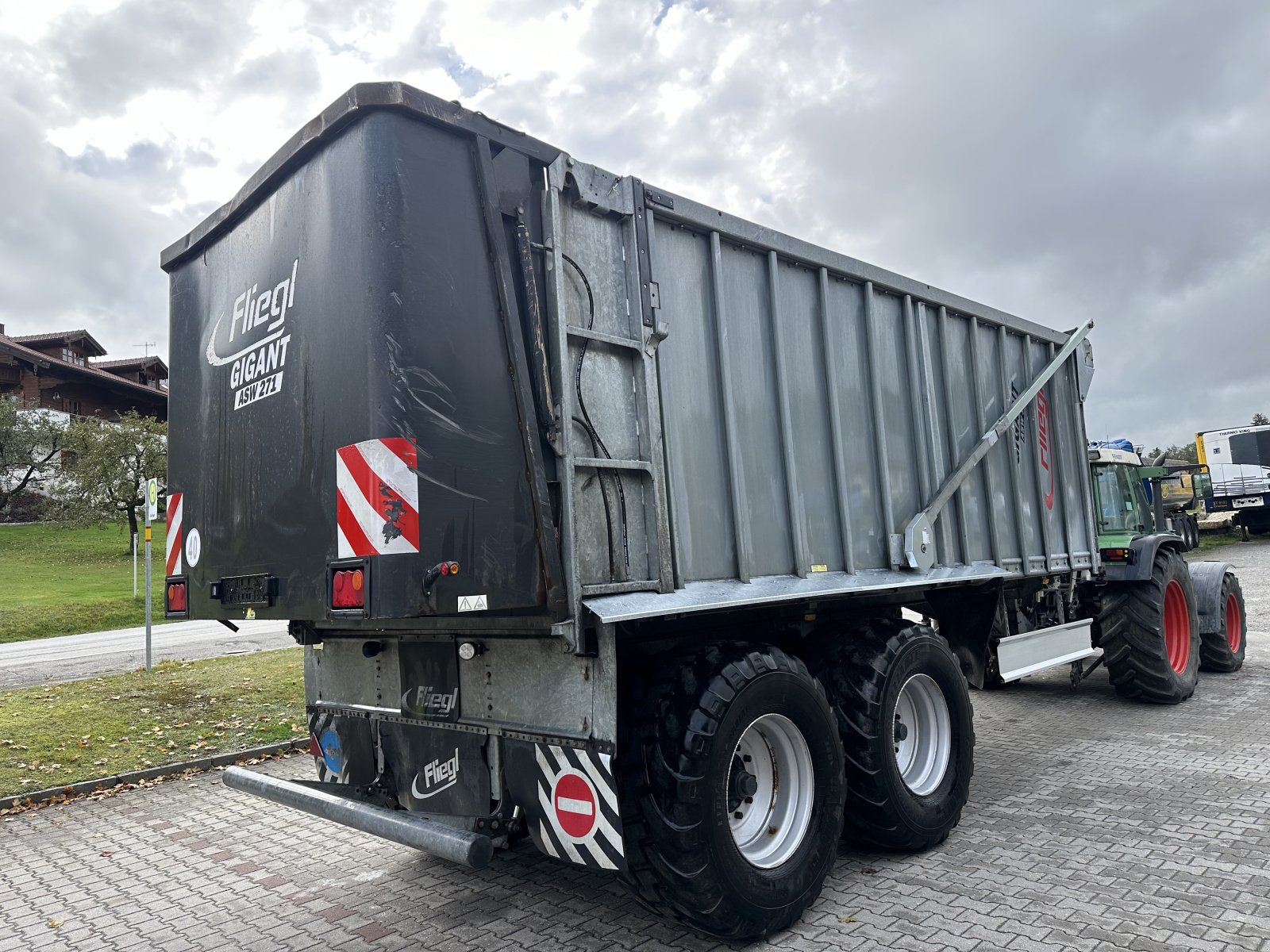 Abschiebewagen van het type Fliegl gigant ASW 271 Unfall, Gebrauchtmaschine in Neureichenau (Foto 5)